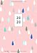 Notizkalender 2020 A5 rosa: Wochenkalender, Organizer für das Jahr 2020, Wochenplaner mit Monatsübersichten, 1 Woche auf 2 Seiten, Softcover by 