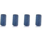 Pferdeverband selbsthaftende Pferdebandagen ideal im Pferdesport, für Erste Hilfe bei Verletzungen als elastische Fixierbinde Pferd, 4 x Rollen - 10 cm x 4.5cm dehnbar in SCHWARZ