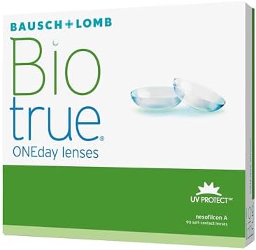 Biotrue ONEday Lenti a Contatto Giornaliere Correttive, 90 Lenti, BC 8.6 mm, DIA 14.2 mm, +5.75 Diopt (Positive)