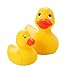 Price comparison product image Yellow Rubber Ducks by BabyOno- Squeak n Bath Play - 2 in a Pack