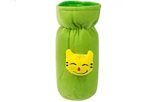 Ole Baby Love Dog Soft Cute Plush Milk Feeding Bottle Cover Dimension 17x10x6 cm it can Hold Upto 240 ml Feeding Bottle.