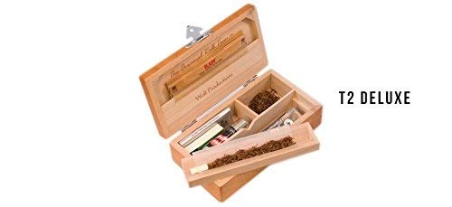 Wolf T2 Deluxe rojo caja con ruedas de abedul