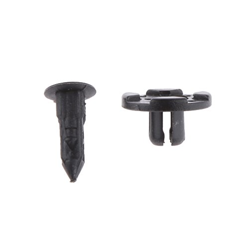 50pcs 8mm Auto STOßSTANGEN KOTFLÜGEL BEFESTIGUNG CLIPS Plastiknietholzen Verschluss Stoßstange Kotflügel Push-Clips Für Nissan - 4