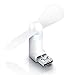 Price comparison product image USB - Fan / Powered Mini Cooling Fan | for OTG capable Mobile Phone, Smartphone, Powerbank etc | white
