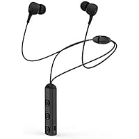 Alpino V25 Magnetic Bluetooth Earphone with 7 Hours Backup Bluetooth V4.1 in Ear Bluetooth Earpiece Wireless Headphones/Earphones with Mic (Black)