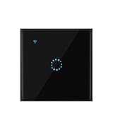 ✔【Calidad Premium & Múltiples usos】: Hecho de carcasa de ABS resistente a la llama y panel de cristal endurecido que garantiza una buena durabilidad. Adecuado para su uso con todo tipo de bombillas y reemplazar el interruptor de pared tradicional completamente y sin problemas. Adecuado para el hogar, oficina, hotel, hospital y así sucesivamente.