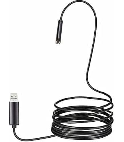 Wireless Endoscope, Wi-Fi Industrial Borescope with 6 LED Lights, 7.9mm Type-C U