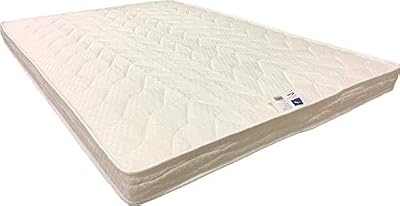 King of Dreams Matelas pour Canapé lit 140x190 Latex Naturel de densité 80 Kg/m3 et Mousse Poli Lattex Indéformable Tissu Strech très résistant - Hauteur 10 cm - Soutien Ferme 140x190 FIRST10