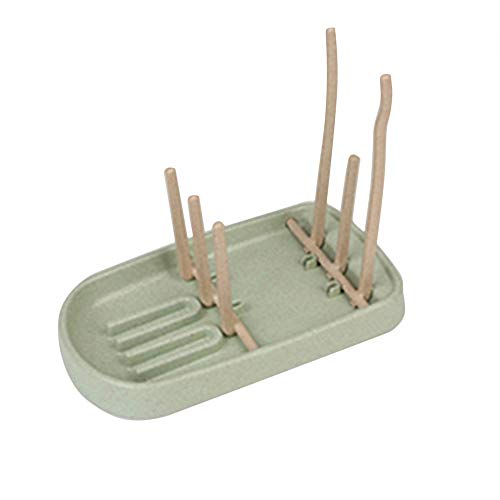 Preisvergleich Produktbild Erduo Multifunktions Abnehmbare Tragbare Wäscheständer Baby Flasche Trockner Reinigung Regal Flasche Stand Halter Volltonfarbe