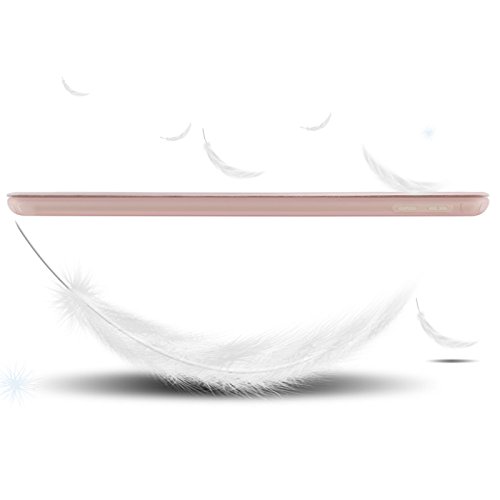 iPad Pro 10,5 Hülle, Infiland Ultra Smart Slim Lightweight TPU Schutzhülle Cover für Apple Neu iPad Pro 10,5″ Display 2017(mit Auto Schlaf / Wach Funktion)(Rosa Goldene) - 8
