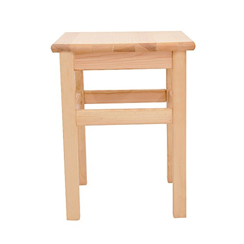 ZOE Apatos De Madera Maciza Taburete Salón Banco Moderno Simplicidad Sofá Informal Taburete Pequeño,C