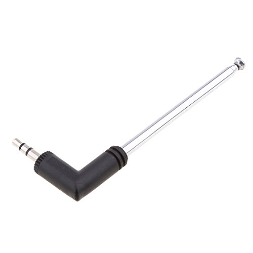 Dolity 3.5mm AM FM Radio Antenna con 4 Sezione per Smartphone Cellulare
