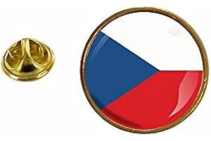 Akachafactory pins pin Badge pin's Drapeau Republique tcheque Rond cocarde