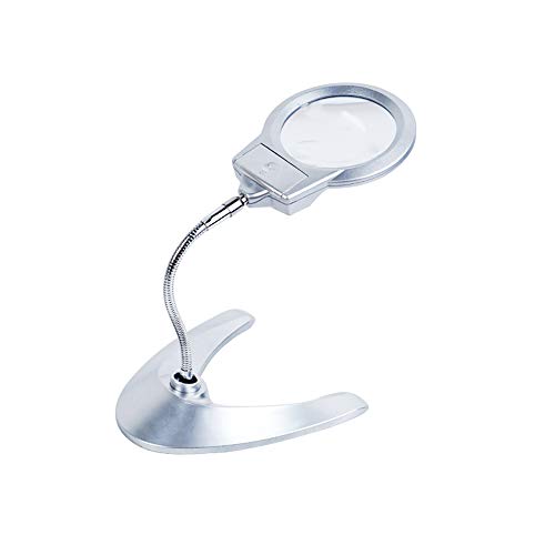 Preisvergleich Produktbild GaoJinZhuan Desktop Desktop Table Lamp Desktop Lupe High Density älteres Kinderreparatur Zubehör für elektronische Schaltung Lötstation Kostenlose Konvertierungsrichtung Einfach zu zerlegen