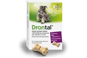 Centrovete Dr-ON-Tal Chien Multi Arôme Viande (2 CPR) – Lutte contre les parasites intestinaux