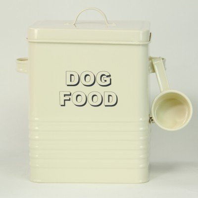 Preisvergleich Produktbild Aufbewahrungsdose für Hundefutter, Retro-Stil und Scoop. 22217LP Code