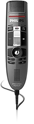 Philips Philips LFH3500 SpeechMike Dictaphone USB de précision avec commande par boutons-poussoirs schwarz