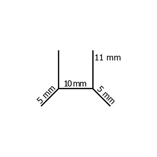 Bodendichtung für Duschtrennwände (Nr. 1, 160 cm) - 2