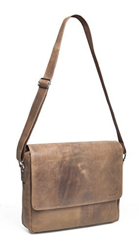 Packenger Vethorn Messenger Bag Umhängetasche oder Notebooktasche mit Notebook-Fach bis 15“ in verschiedenen Farben - 4