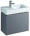 Produktbild Keramag Waschtischunterschrank iCon xs 520x420x308cm Platin Hochglanz