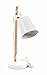 Produktbild Schreibtischlampe, Holz-Metall-Materialmix, Design skandinavisch, Neigung und Höhe verstellbar, E14/25W/9W max.