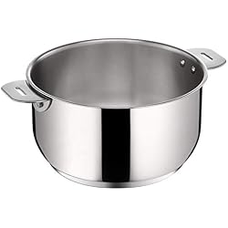 LAGOSTINA SALVASPAZIO 012135031014 Casserole 14 cm inox Tous feux dont induction (anses et poignés vendues séparemment)