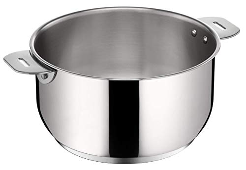 LAGOSTINA SALVASPAZIO 012135031014 Casserole 14 cm inox Tous feux dont induction (anses et poignés vendues séparemment)