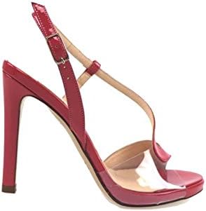 Shoes Woman LELLA BALDI Sandals Fuchsia patent Leather AP831 (35 EU)