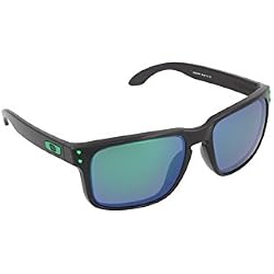 Oakley Sonnenbrille Holbrook, Gafas de Sol Polarizadas Unisex, Morado (Violet Iridium), 55 mm
