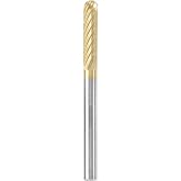 Dremel 9903DM MAX Y&uuml;ksek Performanslı Yuvarlak U&ccedil;lu Tungsten Karb&uuml;rl&uuml; Oyma Ucu, 3,2 mm