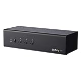 dual view kvm switch dvi KVM-Switch-Box steuert bis zu 4 Multimedia-Computer von einer Workstation  