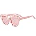 Produktbild Dorical Sonnenbrille Kinder/Baby Mode Quadratischer Rahmen mit Diamant Unisex Brille Hochwertige Brille Dekobrillen 6 verschiedene Farben/Modelle wählbar Valentinstag Brille Sale