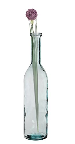 Mica decorations 241749 Rioja Glasflasche/Vase, Glas, Transparant, 18 x 18 x 75 cm - 2