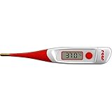 reer 9840 Digitales Fieberthermometer mit flexibler und vergoldeter Messspitze