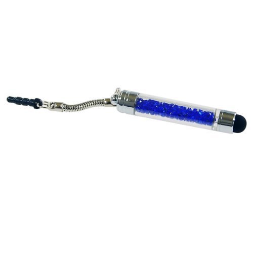 Multifunktion Stylus – TOOGOO(R) 7x Stylus Strass Eingabestift Stift Touch Pen Multifunktion mit Anti Dust Plug Earphone Jack Anti Staub Stecker Schutz Stoepsel Kappe Headset Earphone Buchse fuer Smartphones Android Tablet Smartphones Tablet HTC One - 4