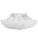 Produktbild OverDose Mode Kleinkind Baby Mädchen Net Garn Prinzessin Rock Hauch Rock TuTu Rock tütü Prinzessin Skirt Weihnachten Party Rock Weihnachtskostüm(8-10T/130-140CM,A-Weiß)