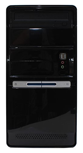 SNOGARD Flüster-PC Dual-Core Office/Multimedia PC Computer | AMD® A4 6300 FM 2 Richland CPU, 8GB RAM, 1000GB HDD, AMD HD 8370D Graphics, HDMI, VGA, DVI, DVD±RW, Office, USB 3.0 - 3