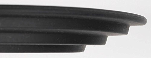 2er Set culinario Universal-Glasdeckel mit Auslassventil und Silikonrand für Ø 16/18/20 cm und Ø 24/26/28 cm, Pfannen-Spritzschutz - 3
