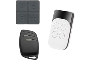 DOMO-MATIC Mando de Garaje Compatible con GIBIDI DRT4332 AU01600 Domino 433 MHz Rolling Code Puertas cancelas portones cocheras