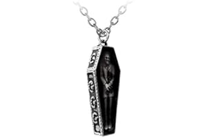 ALCHEMY Gothic Anhänger Halskette Vampir Sarg Amulett Talisman Nosferatu