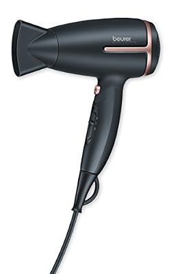 Beurer HC 25 Sèche-cheveux de Voyage Noir