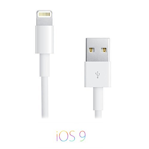 Original iProtect 2 in 1 Set mit Dockingstation / Ladestation für das iPhone 5 5s 5c und USB Datenkabel Ladekabel Connector in weiß - 3