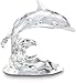 Produktbild Swarovski Figur Delfin auf Welle Delphin Dolphin 10cm Schwanen-Logo