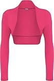 WearAll - Mujer Bolero Abierto Manga Larga Tallas 36-42