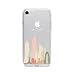 Produktbild licaso Apple iPhone 8 Handyhülle Smartphone Apple Case aus TPU mit New York Skyscrapers Print Motiv Slim Design Transparent Cover Schutz Hülle Protector Soft Aufdruck Lustig Funny Druck