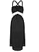 Pink Pixie Glamorous Sequin Embroidered Party Dress - Black Size 20