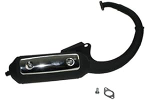 CITOMERX Auspuff/Schalldämpfer/Auspuffanlage für Peugeot Buxy 50, Elyseo, Elystar, Gipsy, Looxor, Speedfight 1 & 2, Squab, TKR