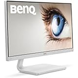 BenQ VZ2470H  Eye-Care Monitor 24 Inch FHD 1080p Monitor, Low Blue Light, Flicker-Free, High Contrast 3000:1, White