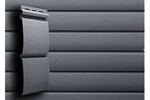 ALTA-PROFIL Kunststoffpaneele Anthrazit RAL7016 Fassadenpaneele Fassadenverkleidung Giebelverkleidung Hausverkleidung Wohnheimverkleidung Klinkerfassade (BH03 Paneele Anthrazit 1,83 x 0,23m)