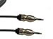 Price comparison product image C63® [1.5 Meter] Professional High Quality Gold AUX In Cable. Jack to Jack Lead in Black